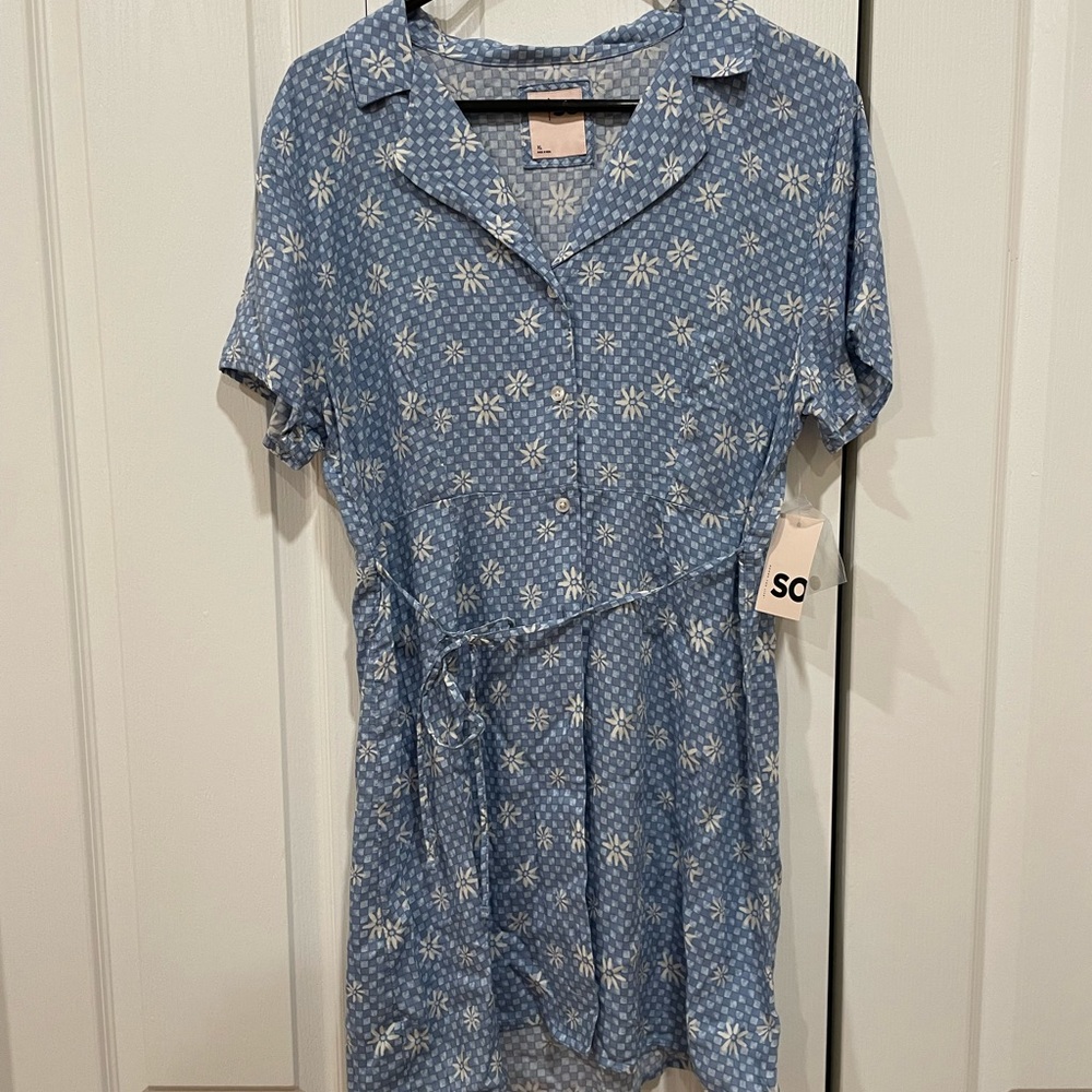 New flower summer dress